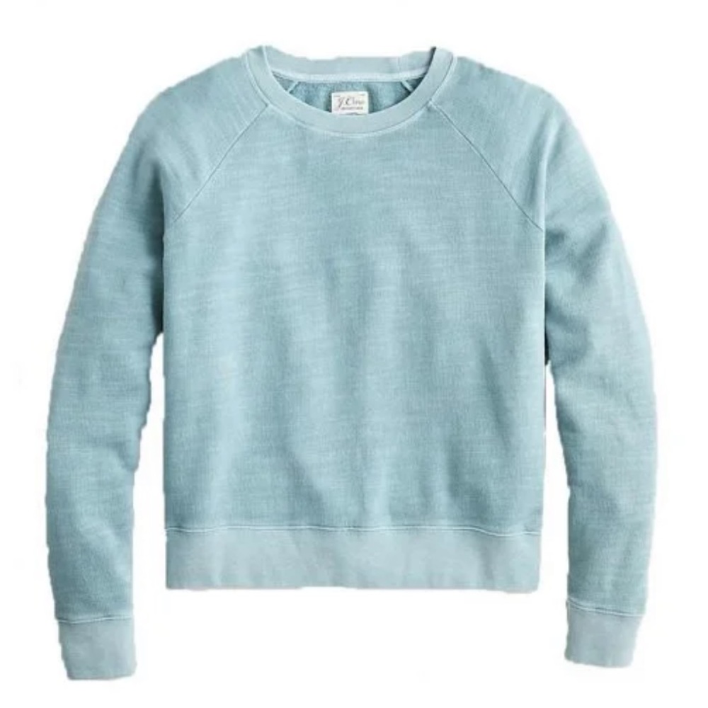 Vintage cotton terry crewneck pullover